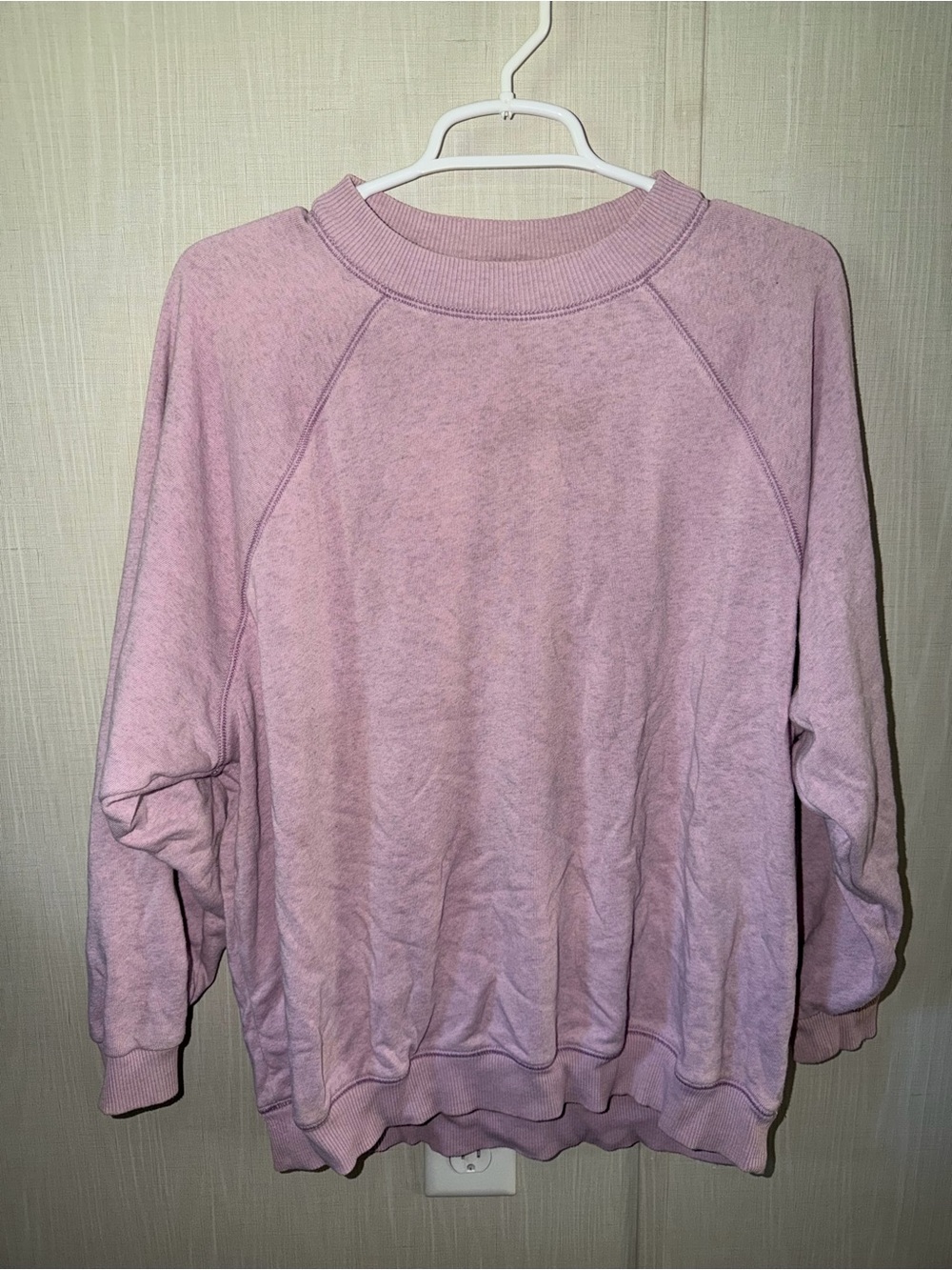 American Eagle Outfitters Dusty Mauve Long Sleeve Pullover